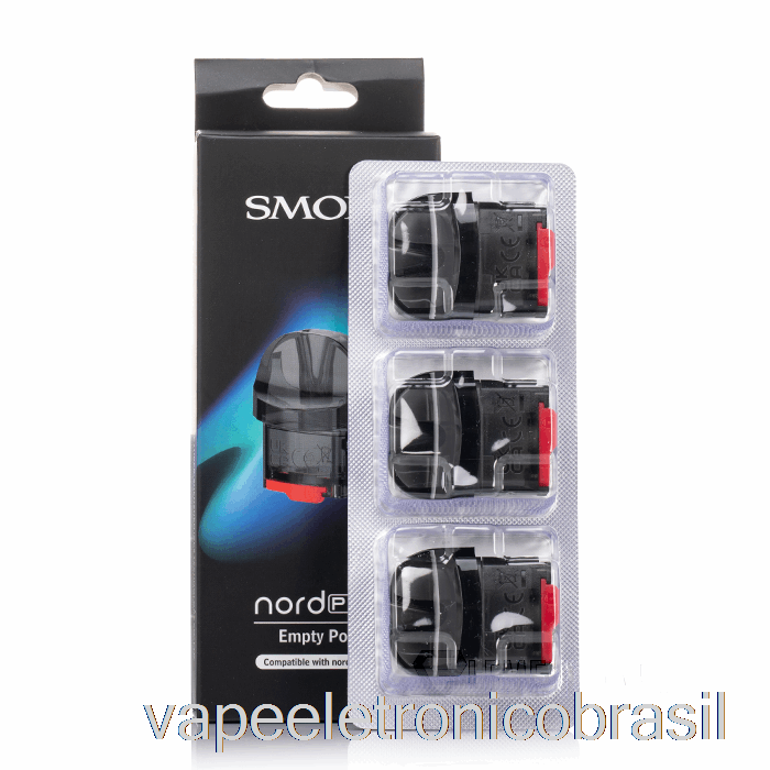 Vape Recarregável Smok Nord Pro Pods De Substituição 3.3ml Nord Pro Pods